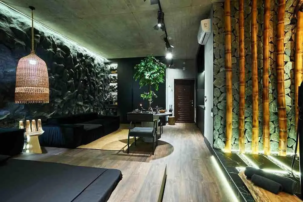 Black Rock Apart Downtown 50 М2 Улица Жилянская 68 Метро Олимпийская - Новый Дом Kiev
