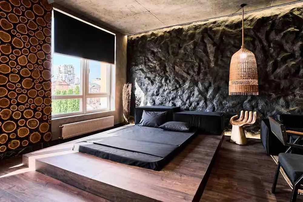 Daire Black Rock Apart Downtown 50 М2 Улица Жилянская 68 Метро Олимпийская - Новый Дом Kiev