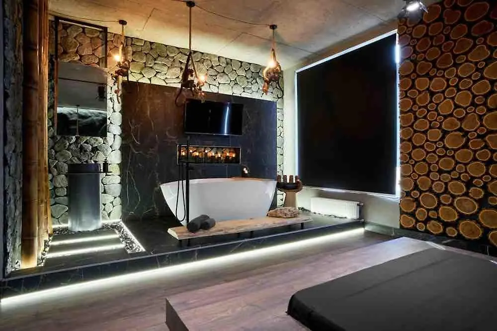 Black Rock Apart Downtown 50 М2 Улица Жилянская 68 Метро Олимпийская - Новый Дом Kiev Ukrayna